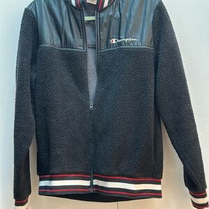 Men’s Champion Black and Red Jacket